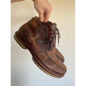 310 Motoring Brooklyn Boots Croc Brown Mens Size 9